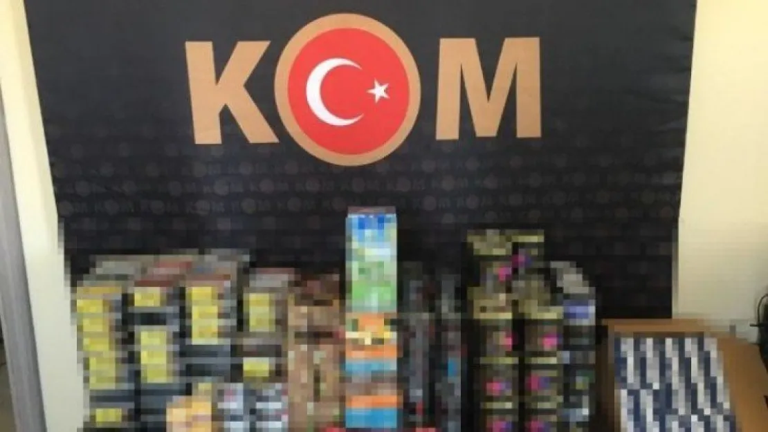 Kocaeli'de kaçak tütün operasyonu