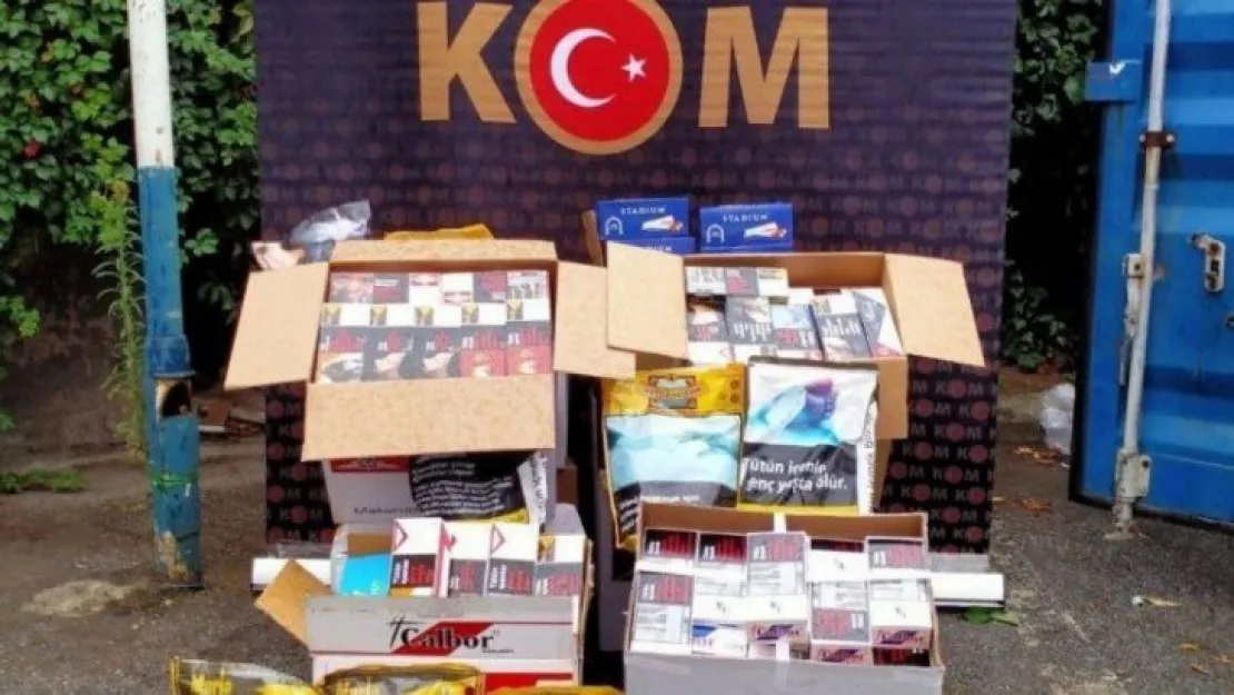 Kocaeli'de kaçakçılık operasyonu!