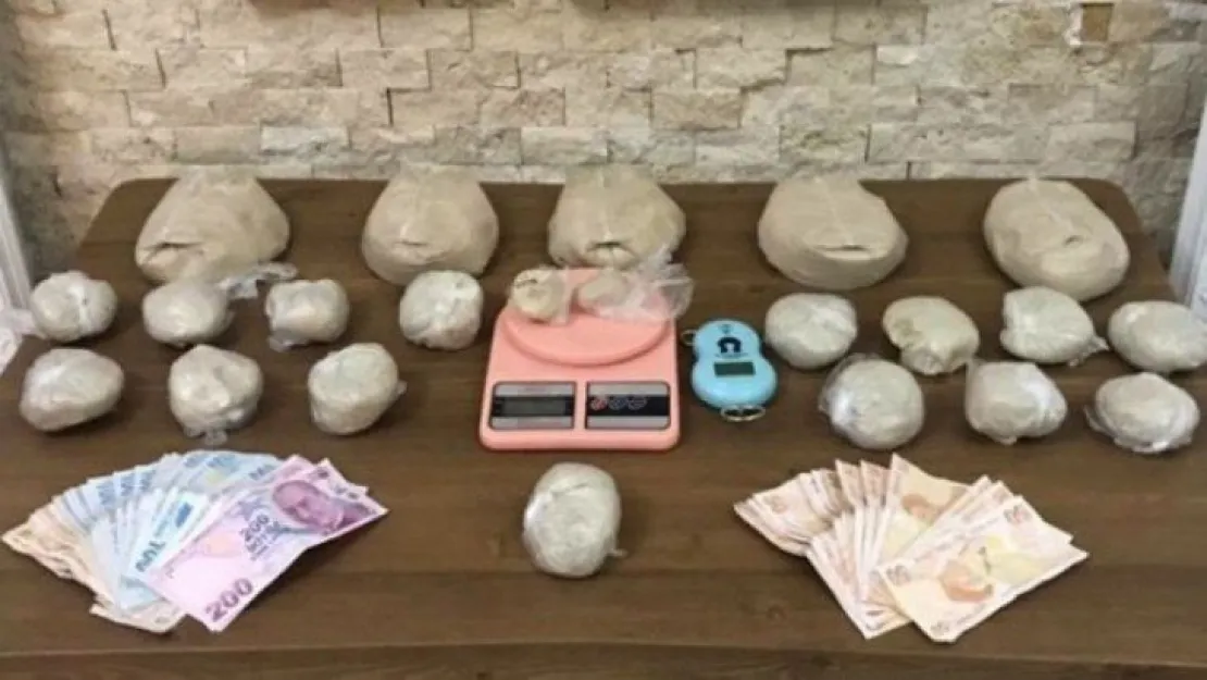 Kocaeli'de uyuşturucu ile yakalan şahsa 24 yıl hapis