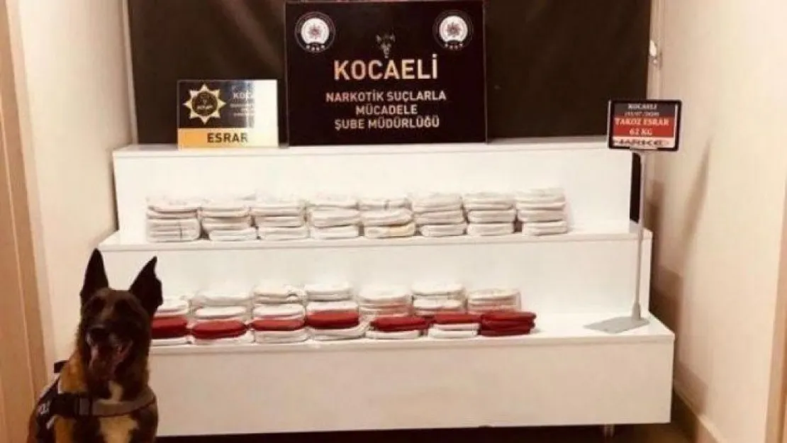 Kocaeli'de uyuşturucu operasyonunda 4 kişi tutuklandı