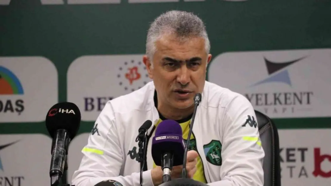 Biz zorlukları futbolcularımla yeneceğiz