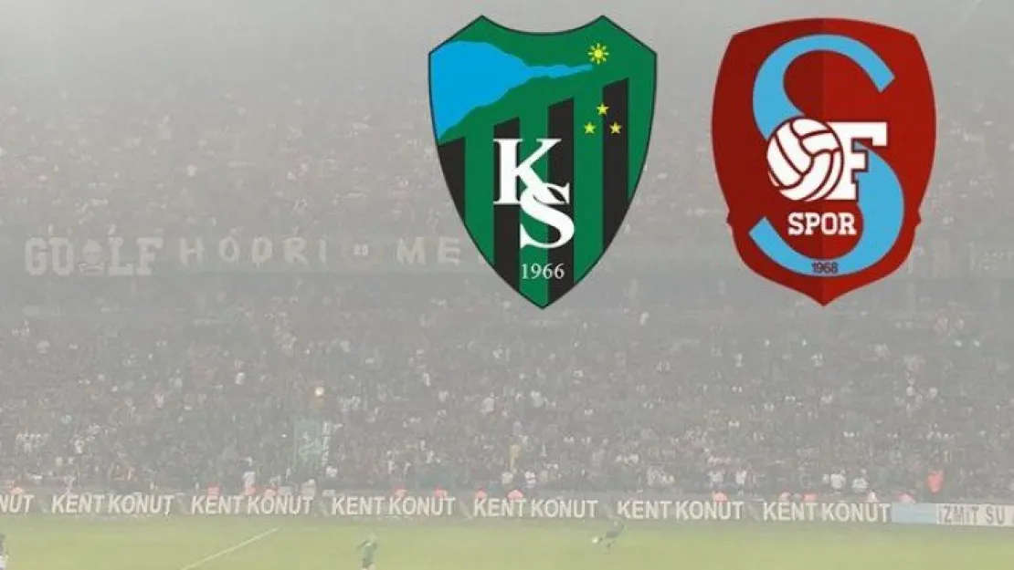 Kocaelispor'da ilk 11'ler belli oldu