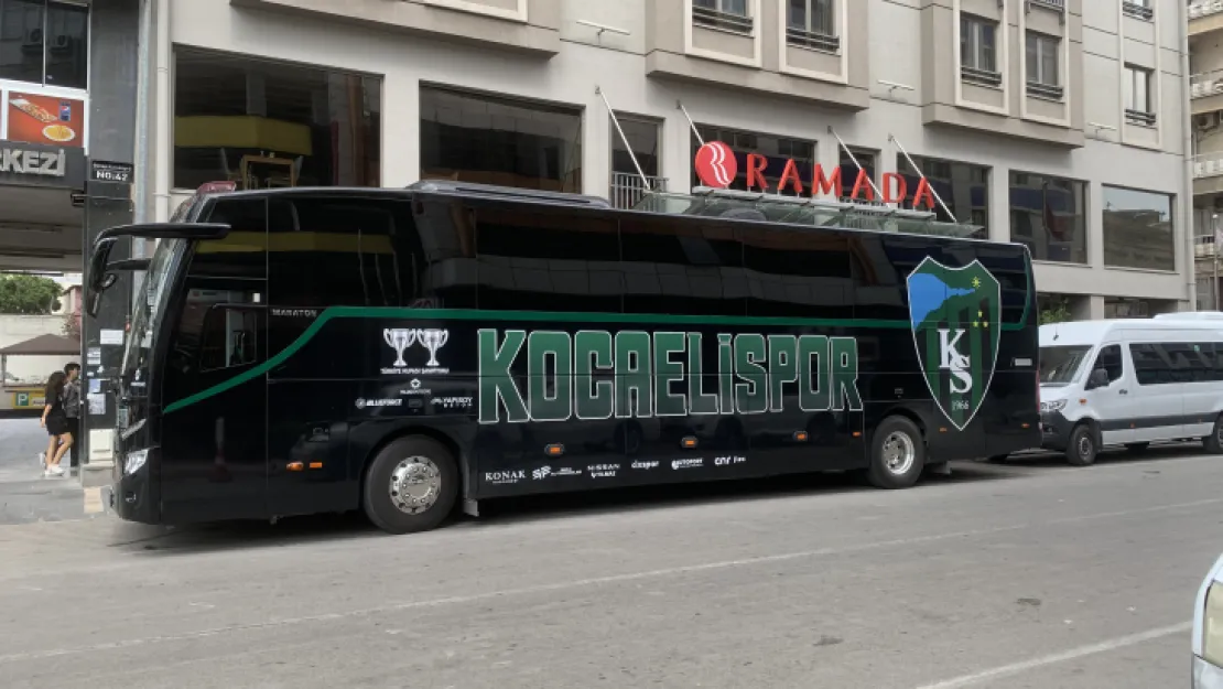 Kocaelispor bugün İzmit'e döndü