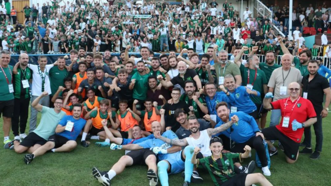 Kocaelispor sezona üç puanla başladı: 2-1