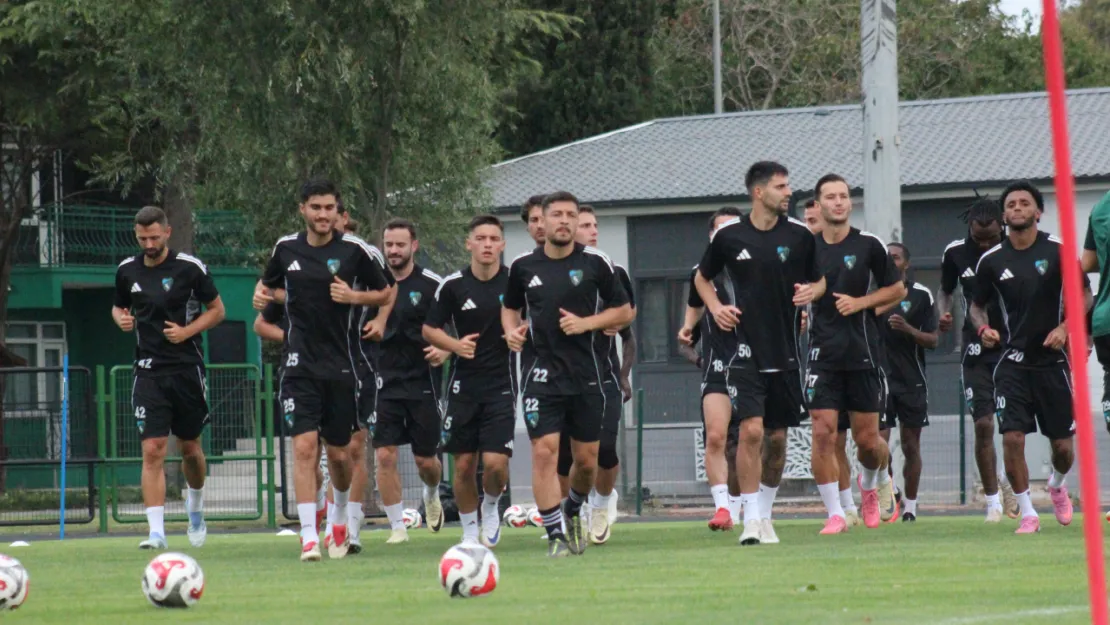 Kocaelispor, Trabzonspor hazırlıklarını sürdürüyor