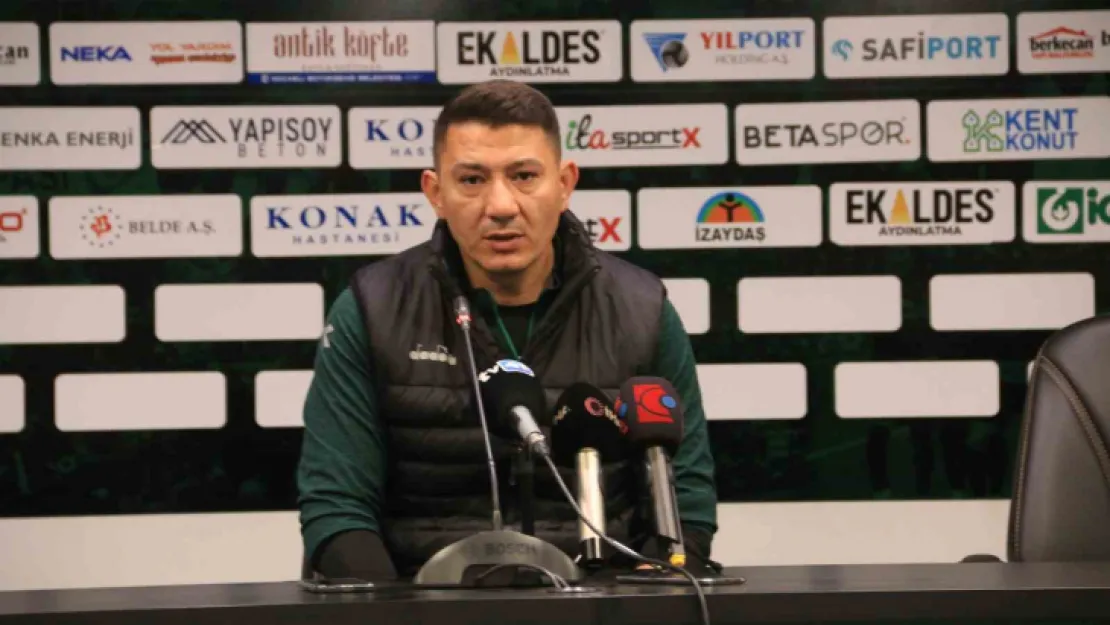 Fırat Gül: Kocaelispor'un tek gerçeği var şampiyonluk