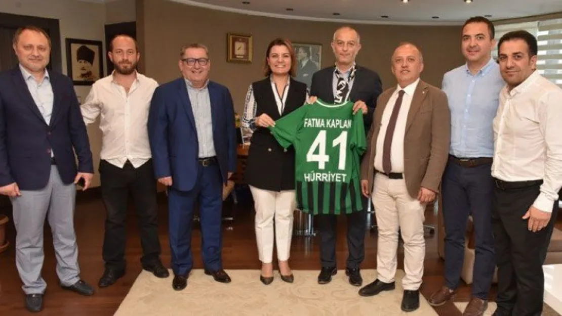 Kocaelispor yönetiminden Hürriyet'e ziyaret