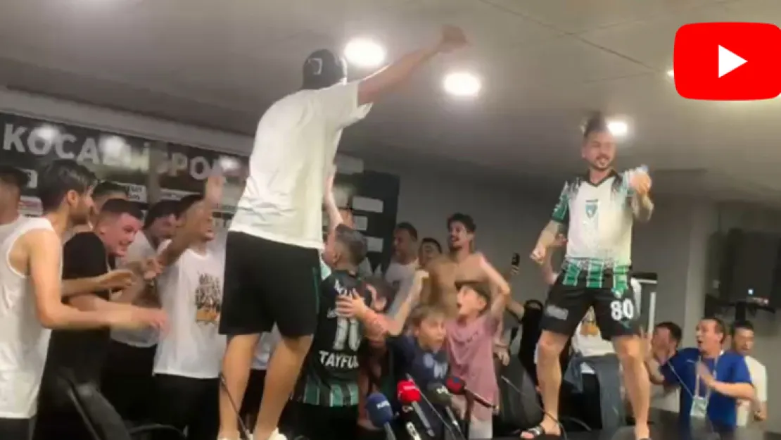Kocaelisporlu futbolcular bakın nasıl eğlendi