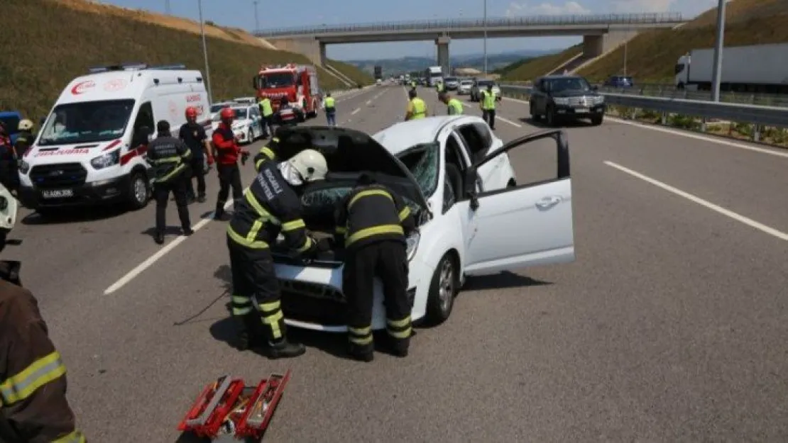 Körfez'de korkunç kaza: 1'i ağır 5 yaralı
