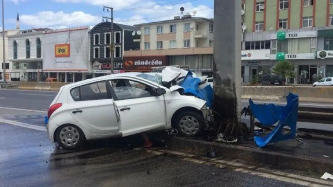 Körfez'de korkutan kaza!