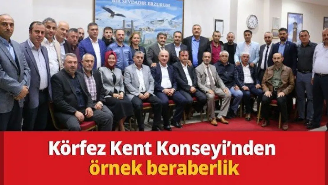 Körfez Kent Konseyi'nden örnek beraberlik
