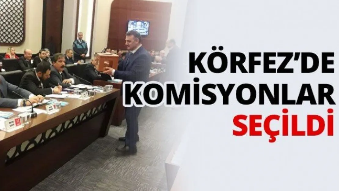 Körfez'de komisyonlar seçildi