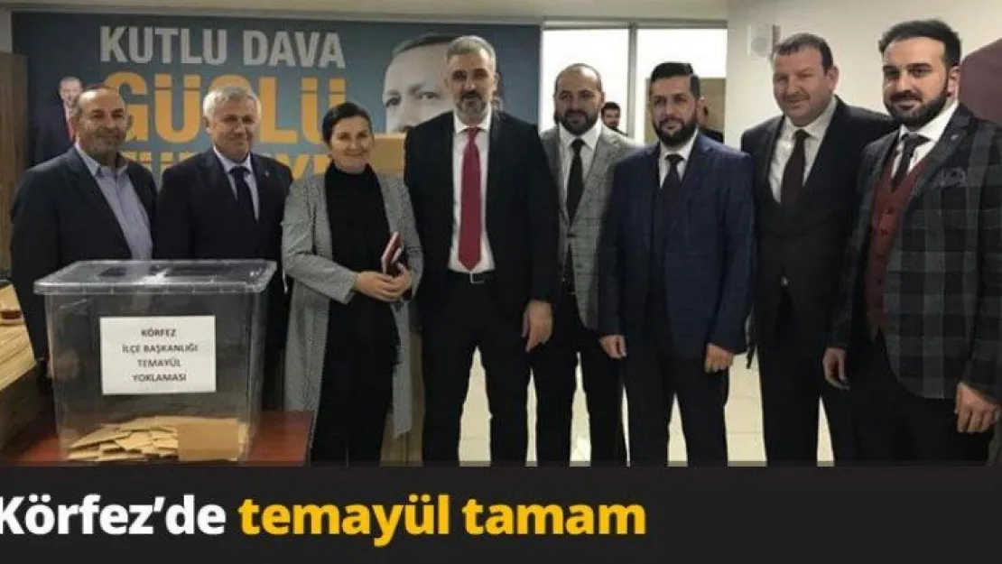 Körfez'de temayül tamam