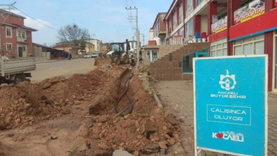 Körfez'de üst ve altyapı çalışmaları