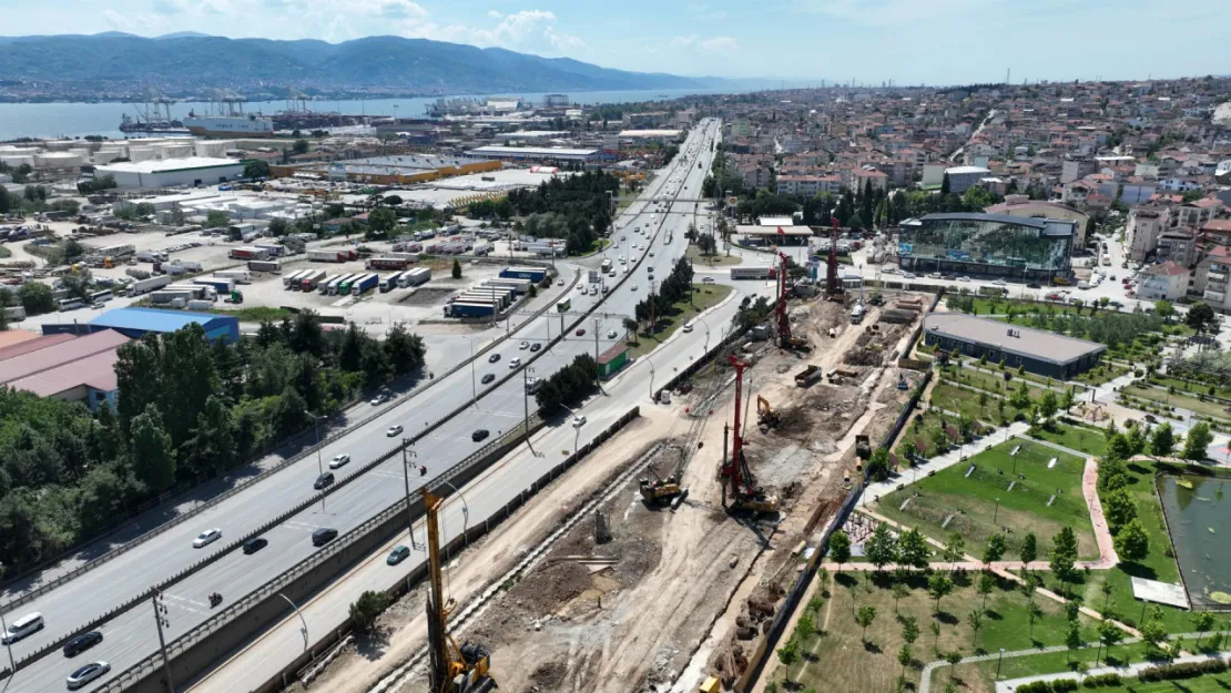 Körfezray Metro projesi hız kesmiyor