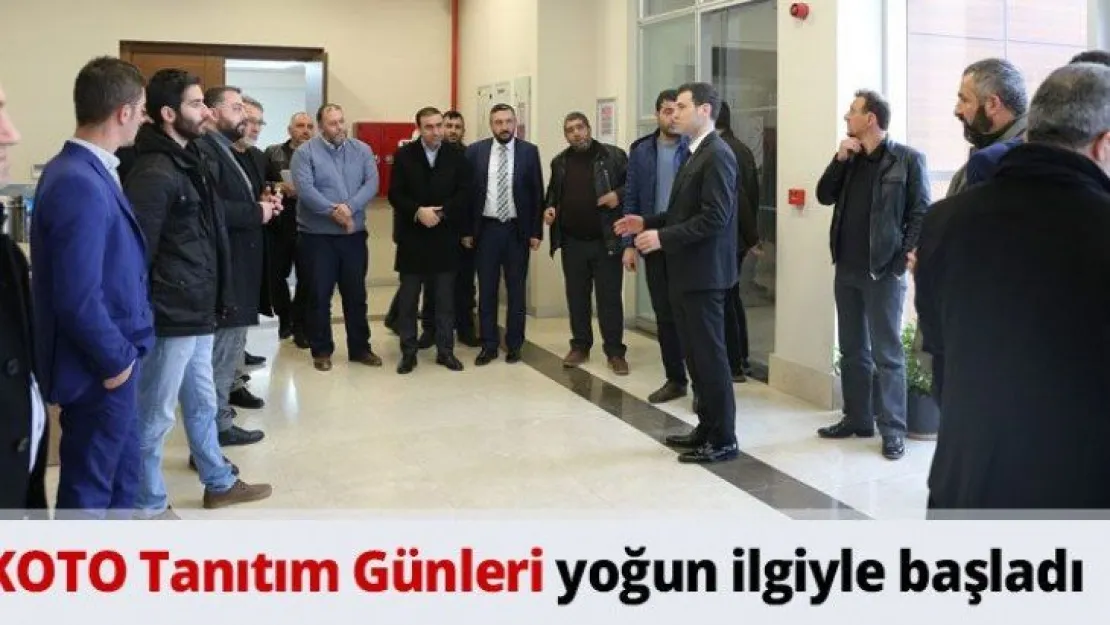 KOTO Tanıtım Günleri yoğun ilgiyle başladı