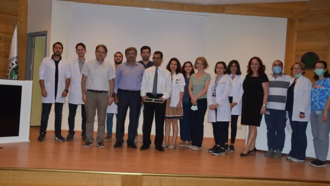 KOÜ Hastanesi Dr. Dhabaan'ı ağırladı