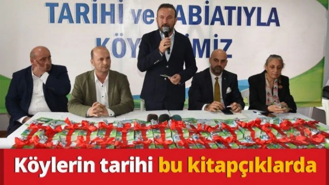 Köylerin tarihi bu kitapçıklarda