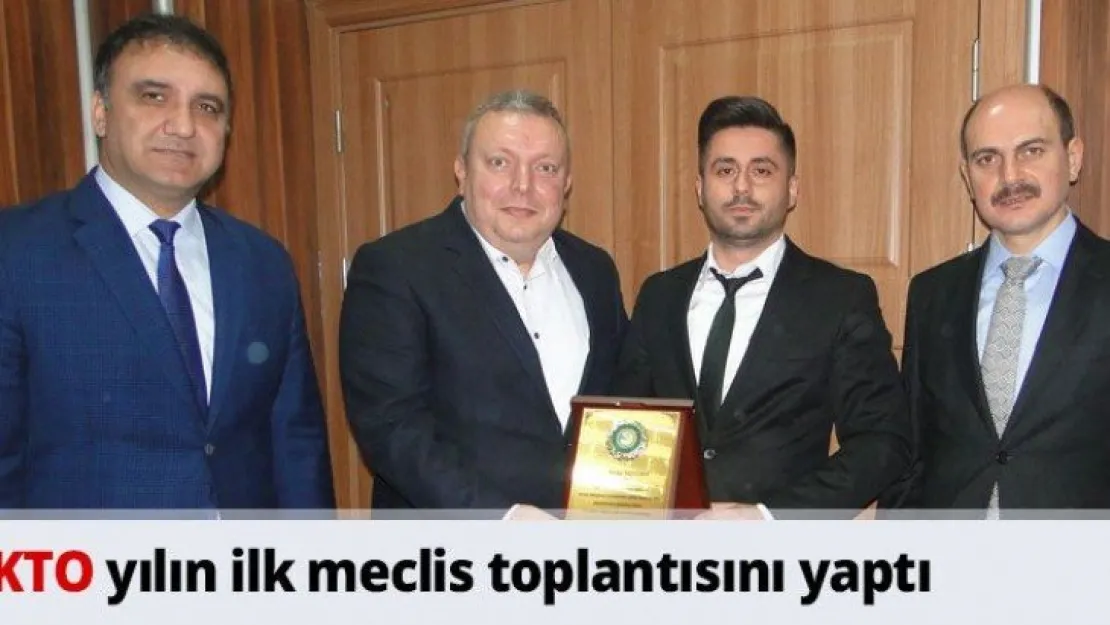 KTO yılın ilk meclis toplantısını yaptı