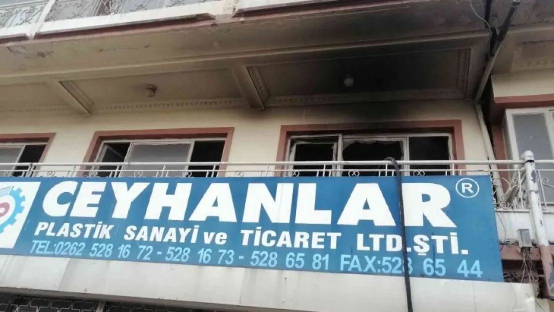 Kullanılmayan binada yangın çıktı!