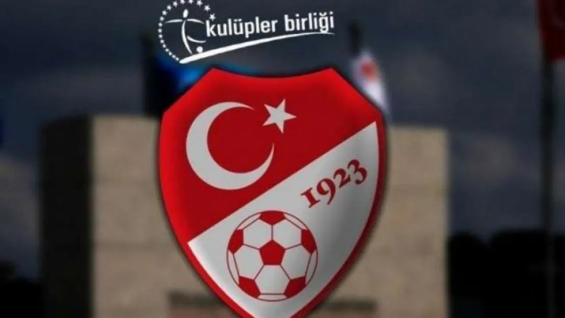 Kulüpler Birliği, TFF'ye kazan kaldırdı!