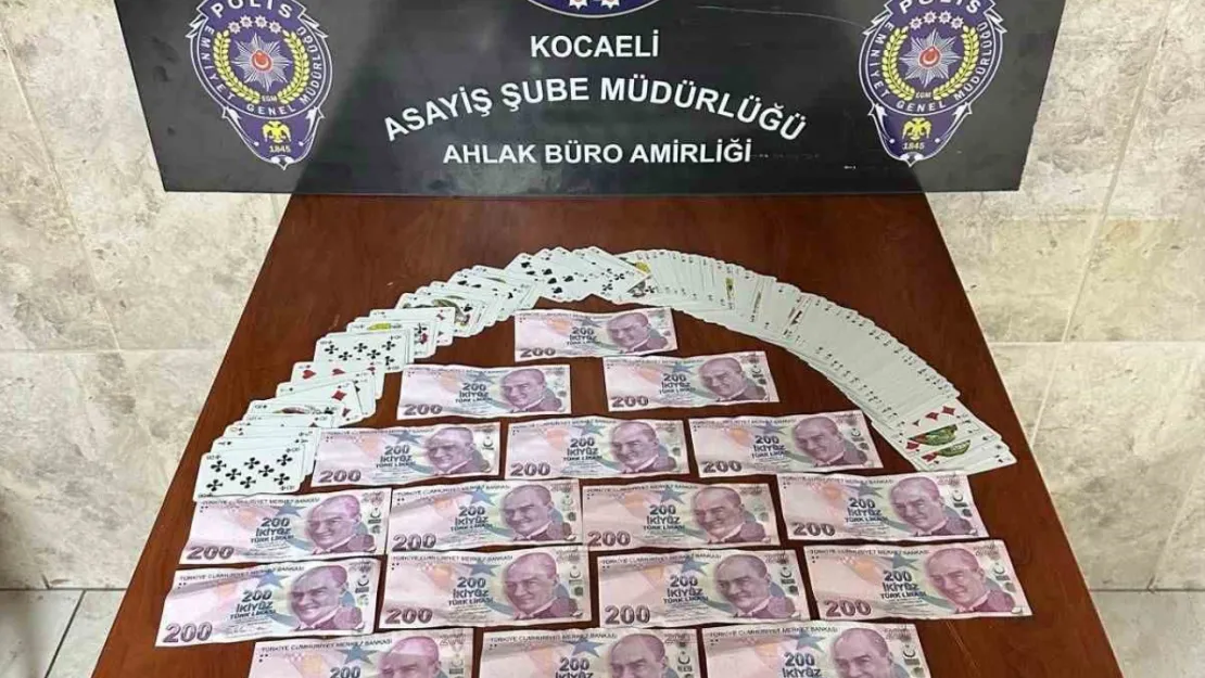 Kumar oynayan 5 kişiye 46 bin 235 TL ceza