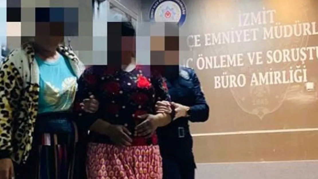 Hırsız kadınlar yakalandı!