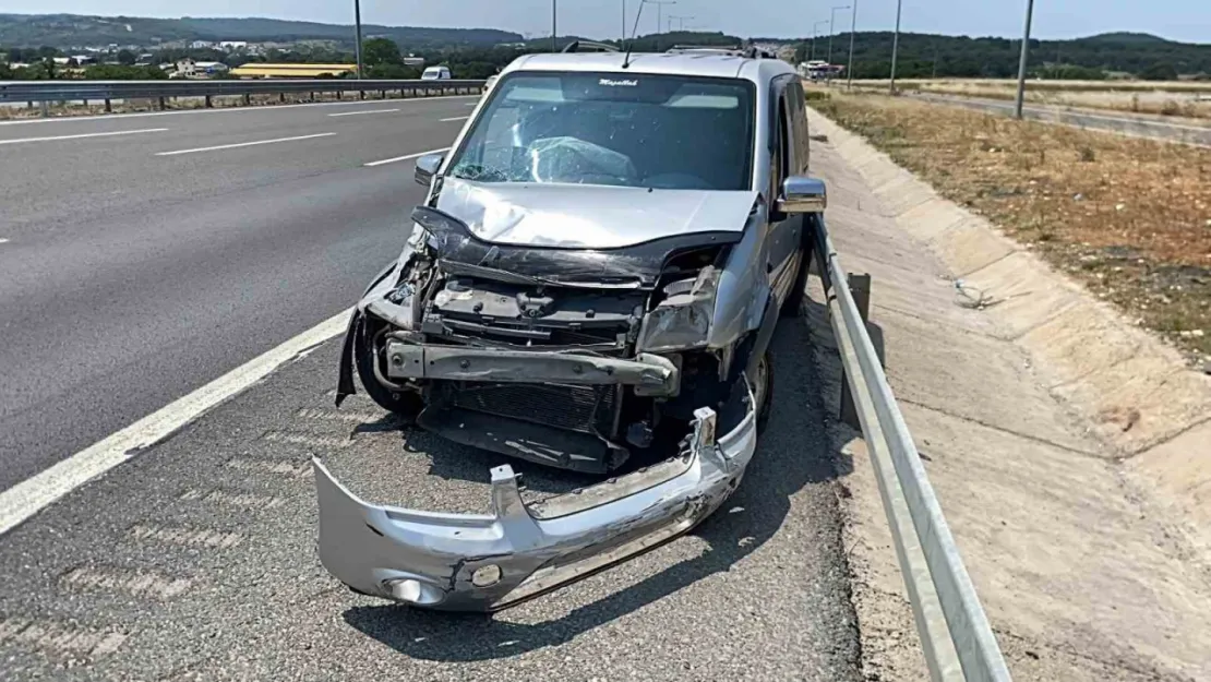 Kuzey Marmara Otoyolu'nda kaza: 3 yaralı