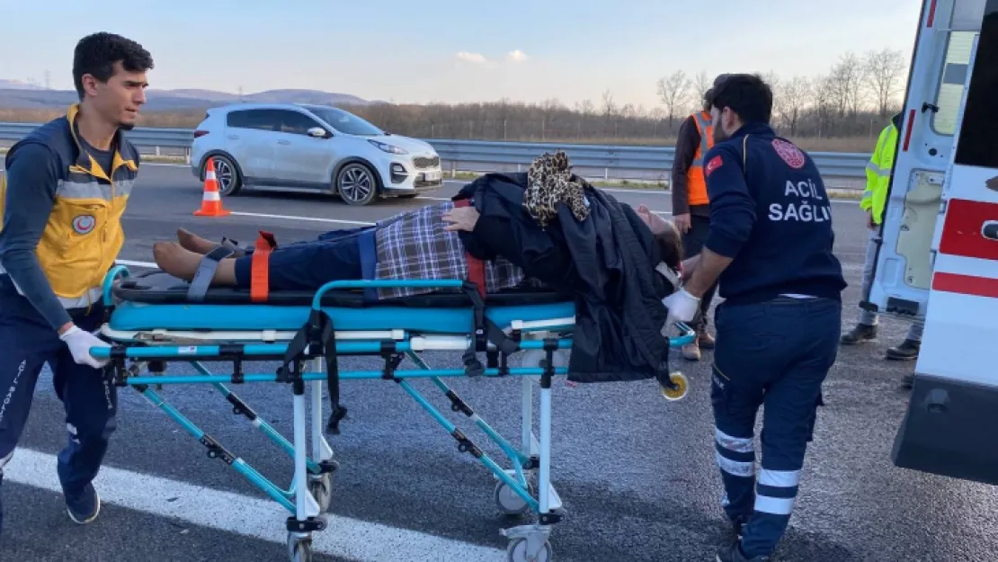 Kuzey Marmara Otoyolu'nda zincirleme kaza!