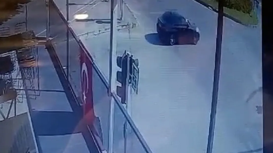 Kaza kameralara böyle yansıdı