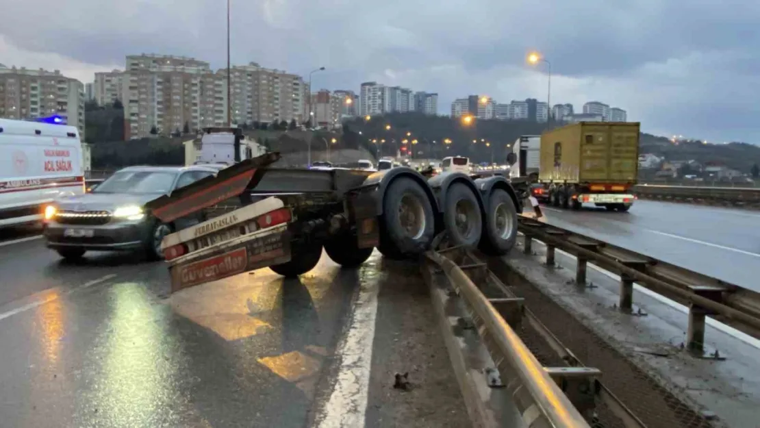 Kocaeli'de faciadan dönüldü!