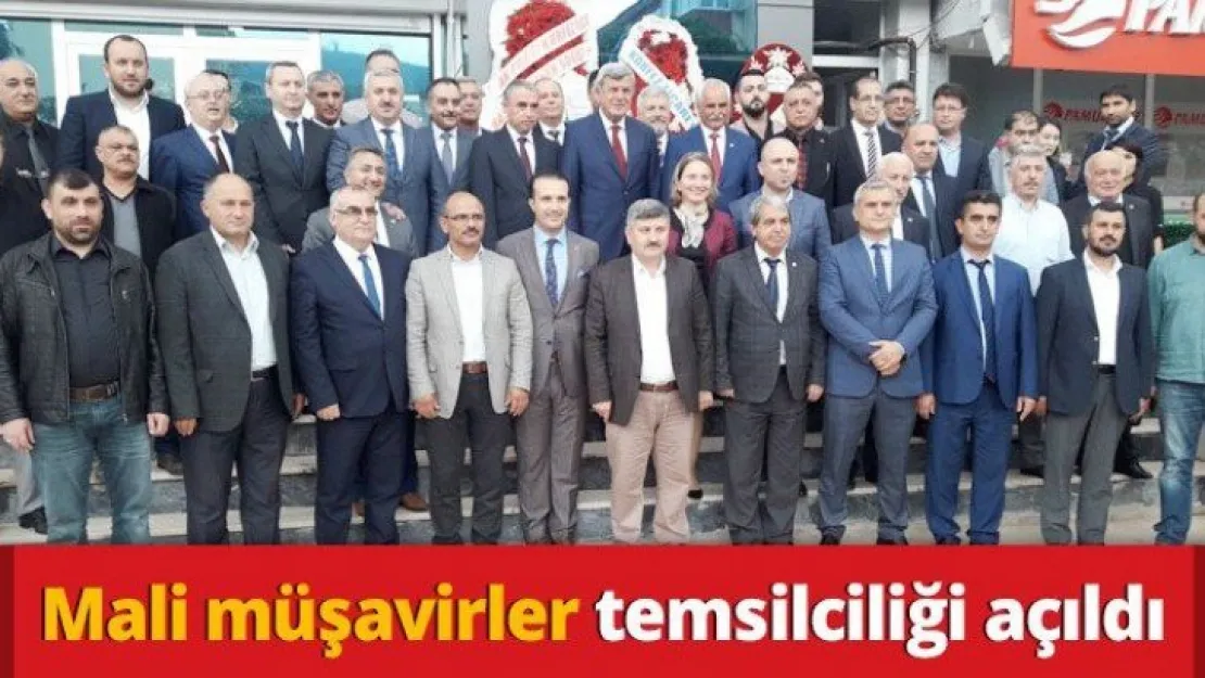Mali müşavirler temsilciliği açıldı