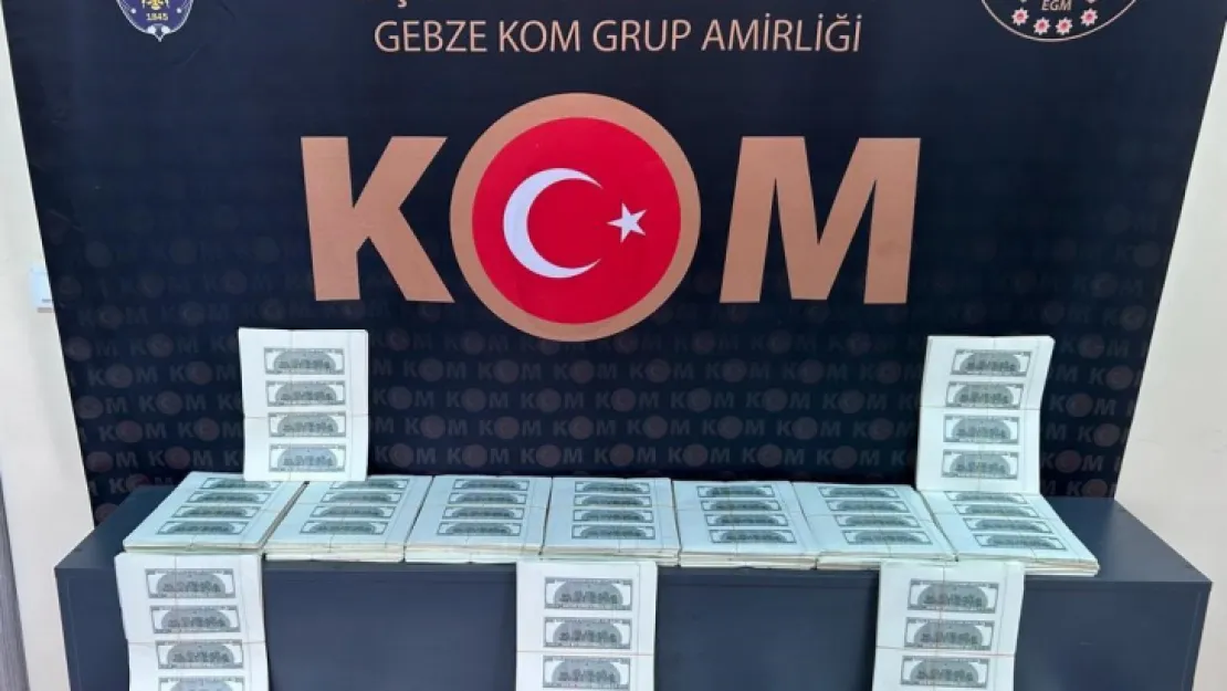 Kocaeli'de matbaa kurup sahte dolar bastılar