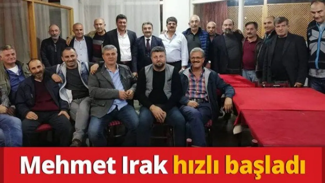 Mehmet Irak hızlı başladı