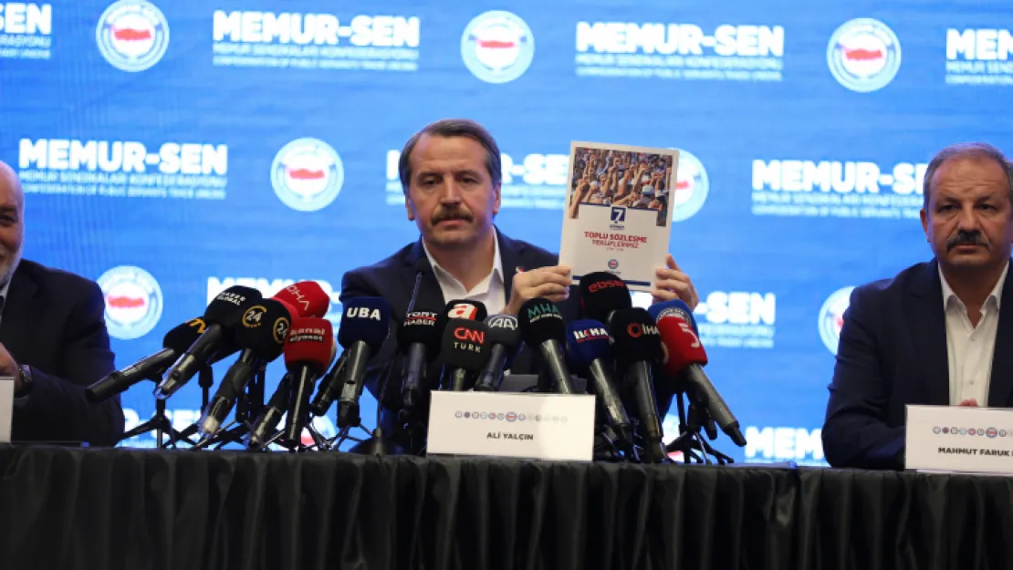 Memur-Sen taleplerini açıkladı