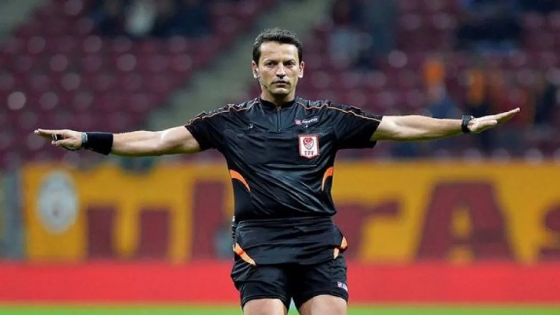 Menemen'de hakem Volkan Bayarslan 