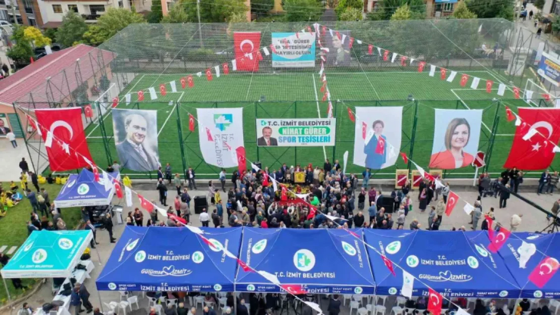Meral Akşener, İzmit'te abisi Nihat Gürer adına yapılan spor tesisinin açılışına katıldı