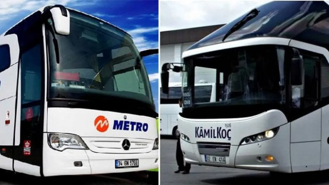 Metro ve Kamil Koç'tan Malatya ve Elazığ'a gidiş bedava!