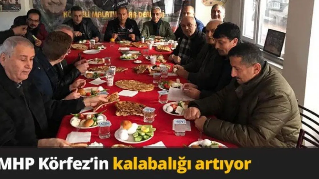 MHP Körfez'in kalabalığı artıyor
