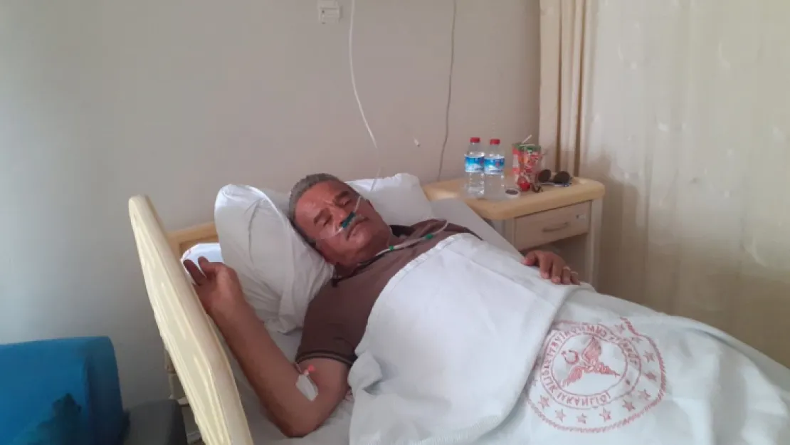 MHP'li eski başkan hastaneye kaldırıldı