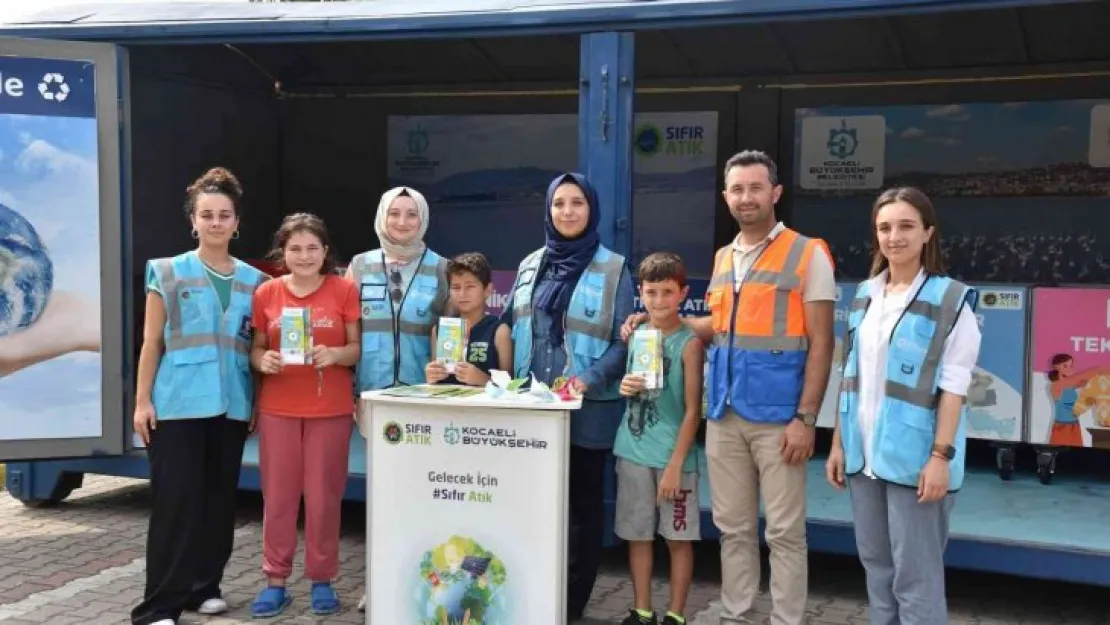 Mobil Atık Getirme Merkezi Kartepe'de