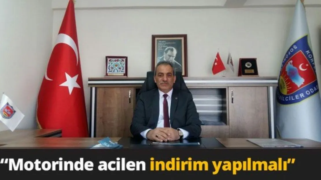 'Motorinde acilen indirim yapılmalı'