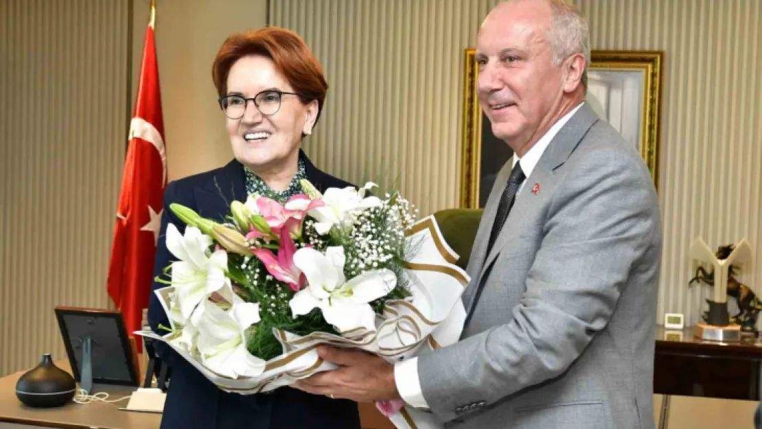 İnce, Akşener ile görüştü