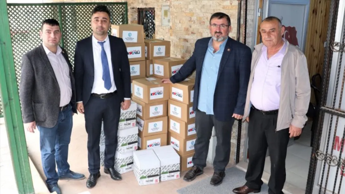 Muhtarlara kırtasiye malzemesi