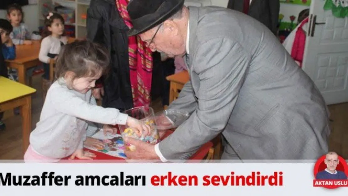 Muzaffer amcaları erken sevindirdi