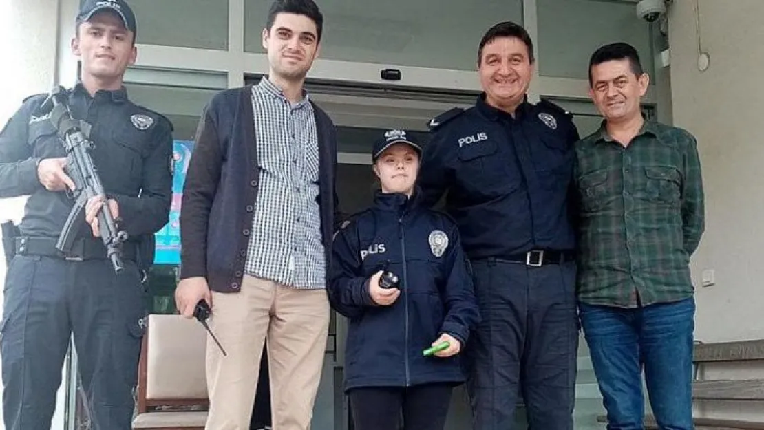 Neslinur'un polis olma hayali gerçek oldu