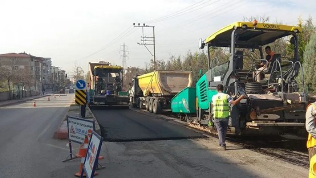 O caddelere konfor geliyor