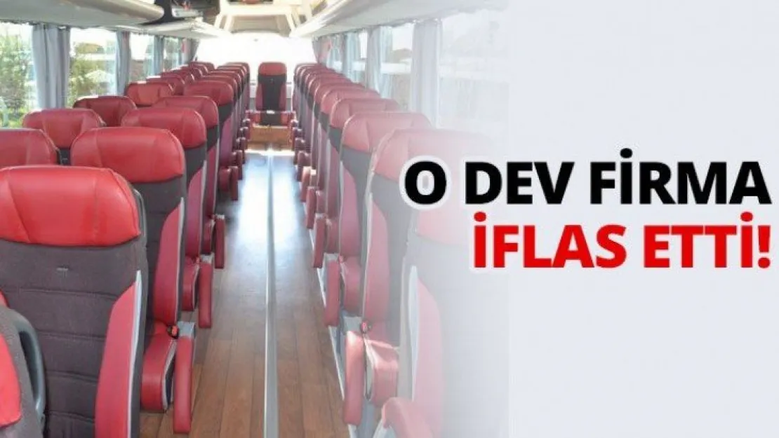 O Dev firma iflas etti!