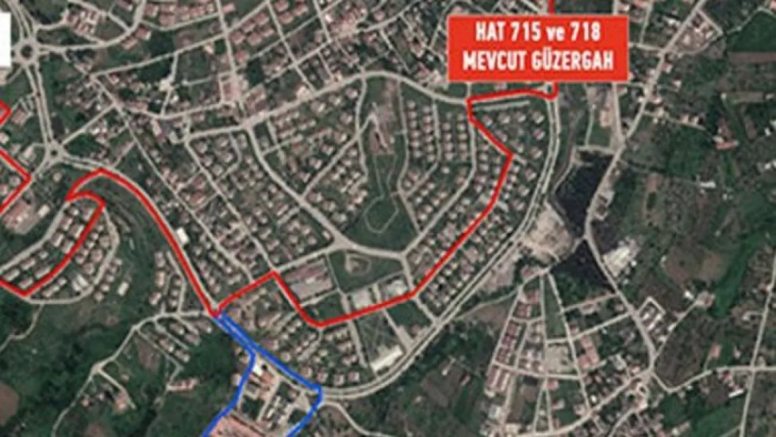 O hatların güzergahları değişti