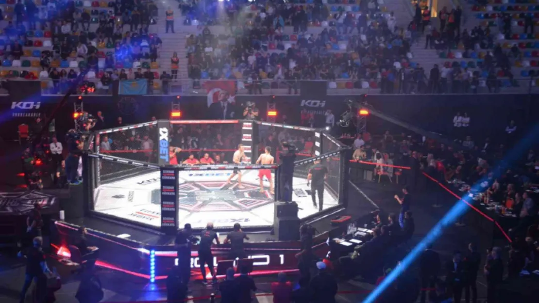Octagon ligi ilk kez Türkiye'de yapıldı